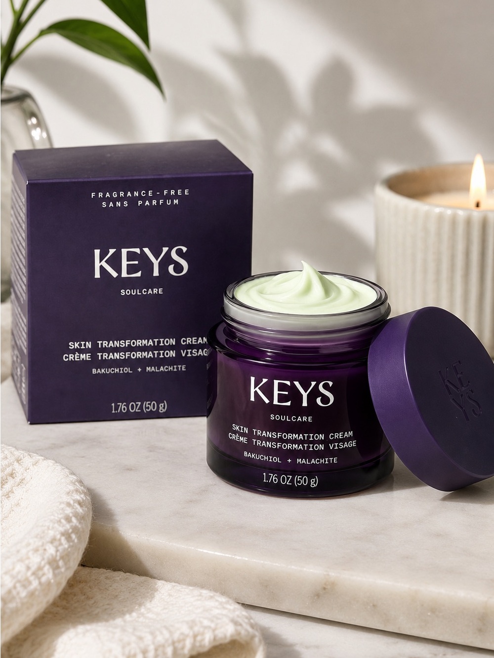 KEYS SOULCARE Skin Transformation Cream - Fragrance-Free - BNIB